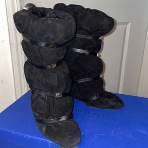 Stuart Weitzman Duvet Stud Boots